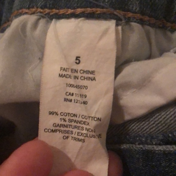 Garage High rise jean shorts - Picture 6 of 7